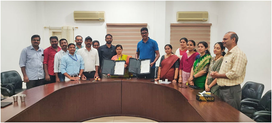 MoU signed with TKM College, Kollam on 21/02/2025 for joint research projects and academic program