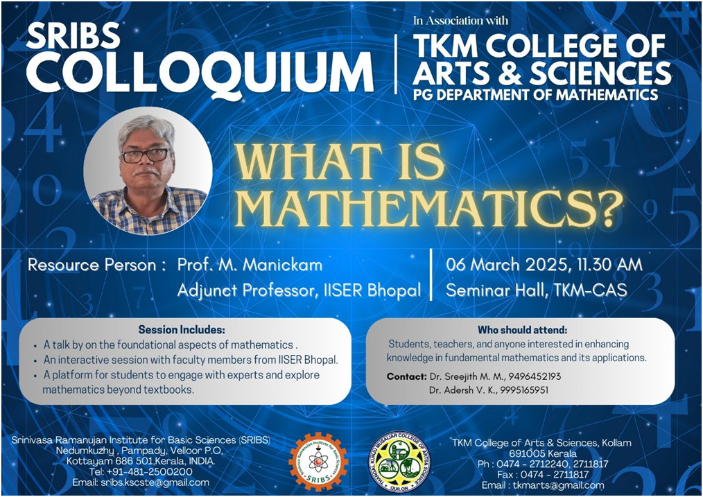 National Workshop and Conference on Mathematics and its Applications